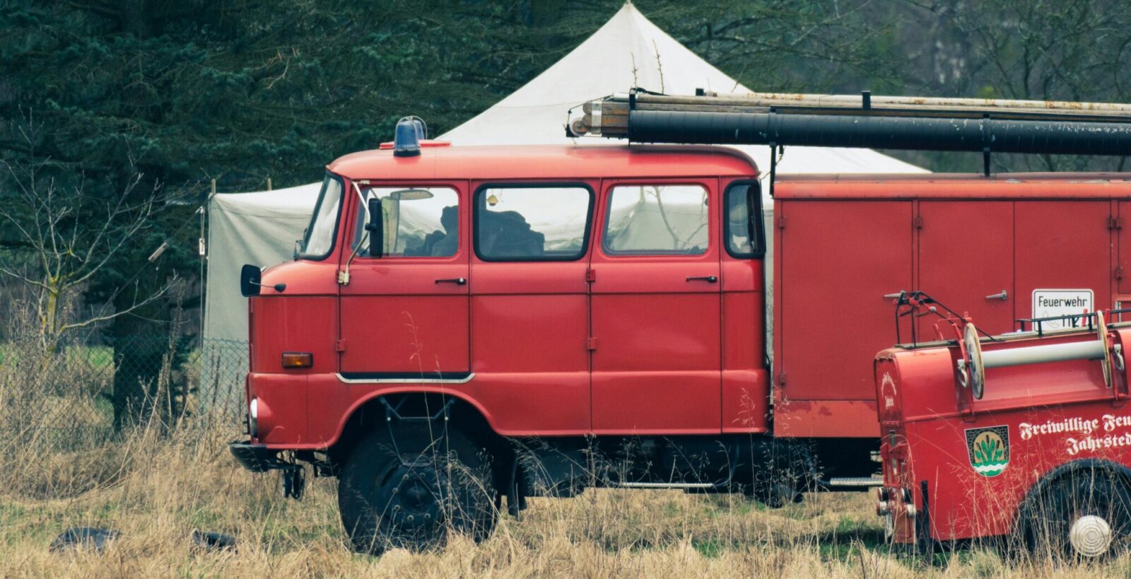 Oldtimer brandweerauto